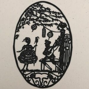 💖 Handmade PaperCut Silhouette Scherenschn…